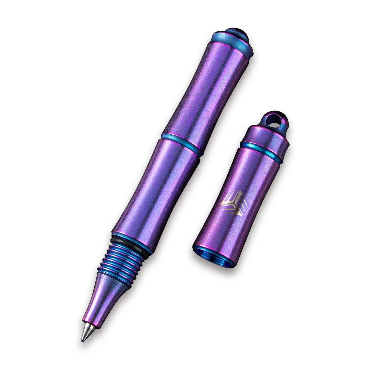 WeKnife Syrinx TP-04D Tactical Pen Titan lila