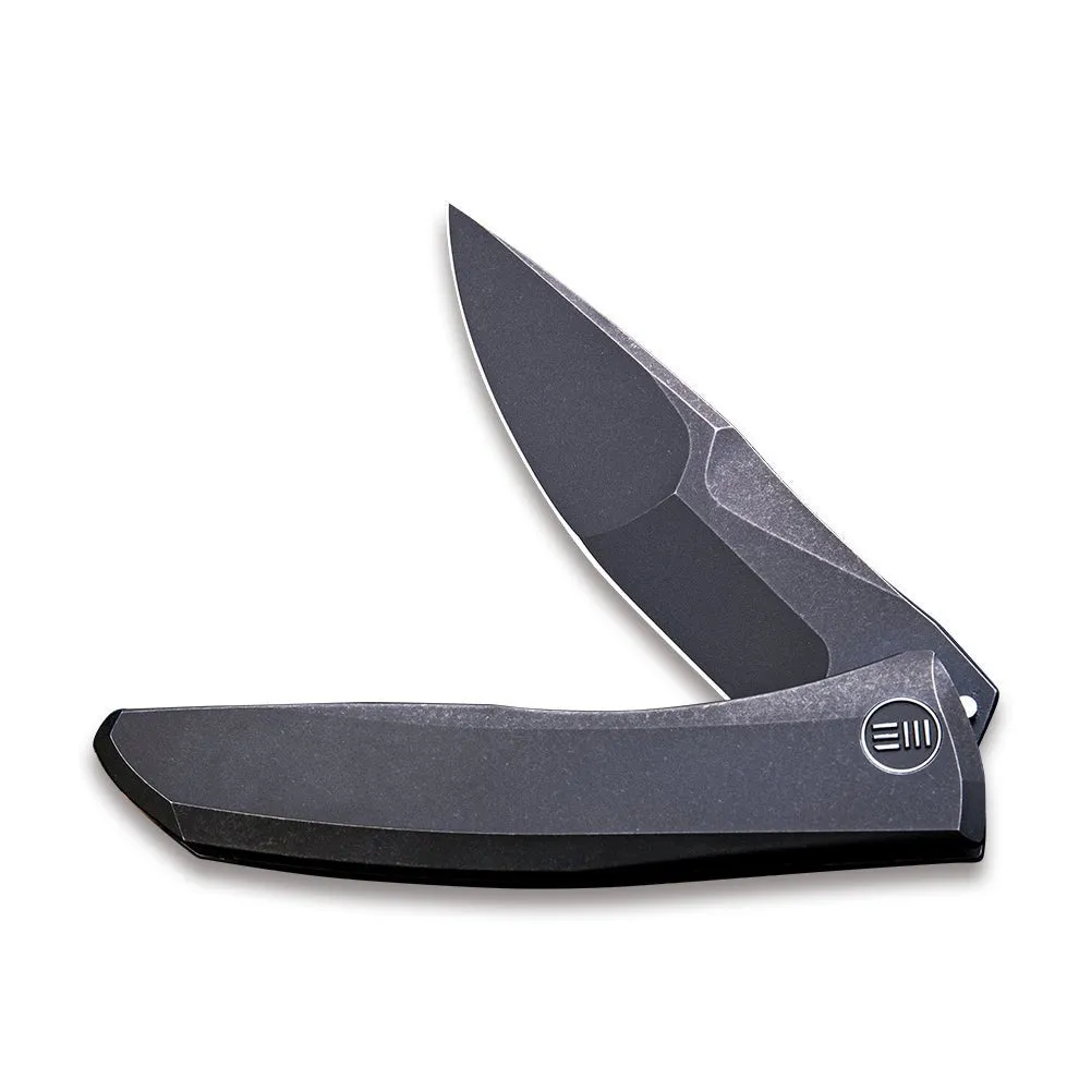 WeKnife Scoppio 923D Klappmesser Schwarz Titan 20CV
