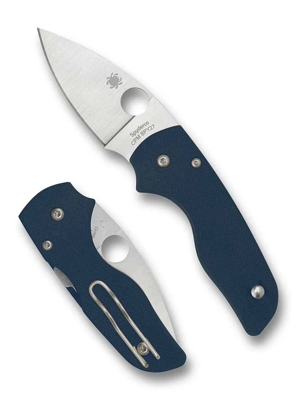Spyderco Lil Native Klappmesser SPY27 blau