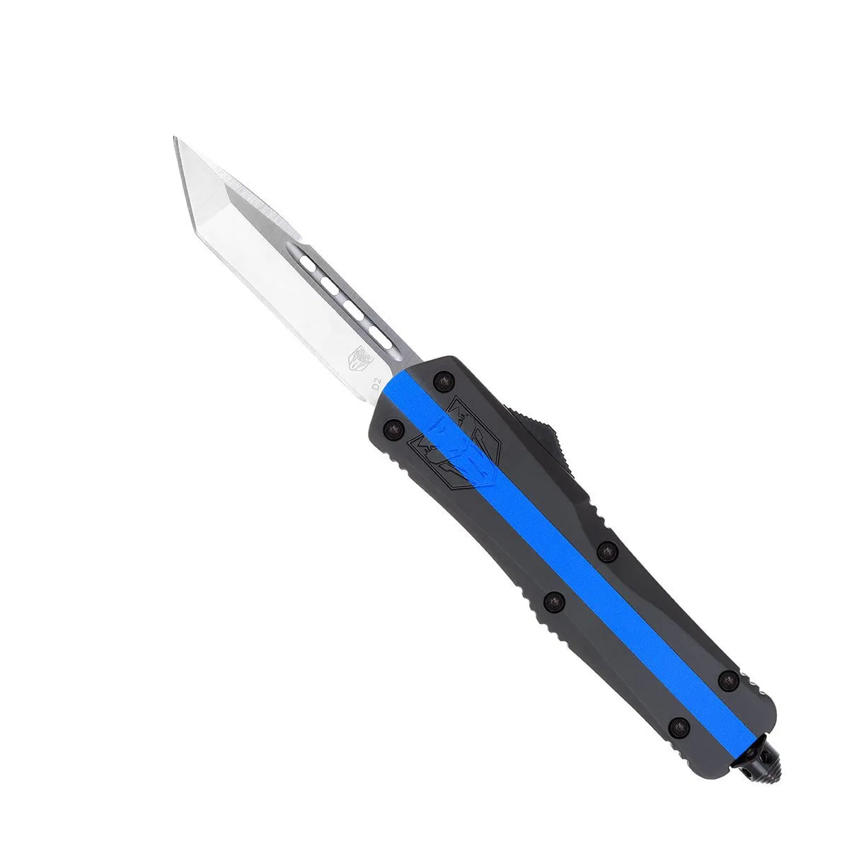 CobraTec FS-3 Medium OTF-Messer Blue Line Punisher D2