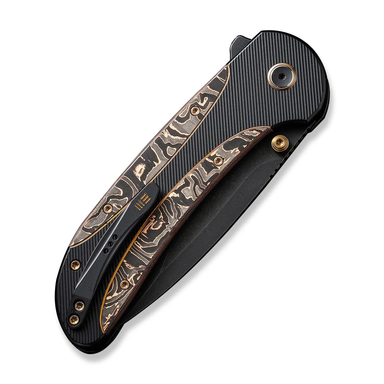 WeKnife Zizzit WE23031-1 Klappmesser Titan Carbon schwarz
