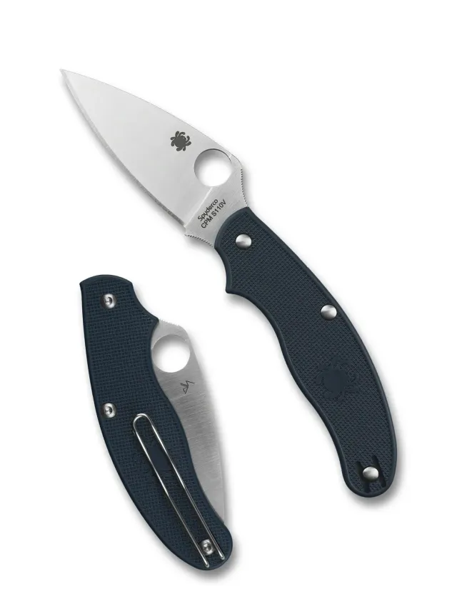 Spyderco UK Penknife CPM S110V Taschenmesser Blau S110V