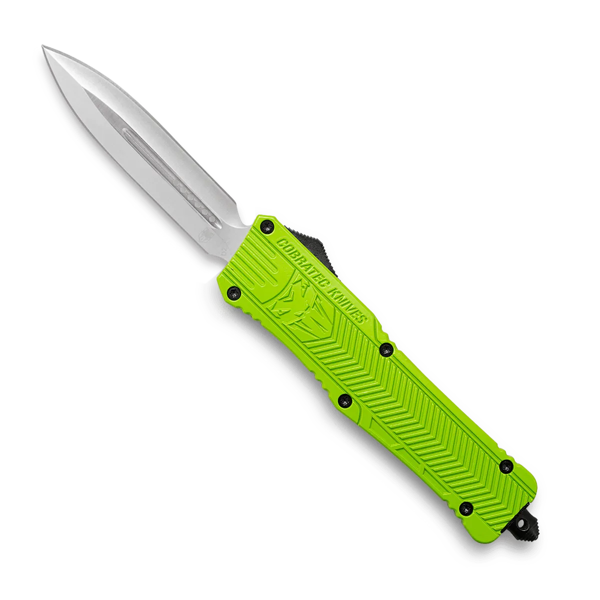 CobraTec CTK-1 OTF-Messer Large Zombie Green D2