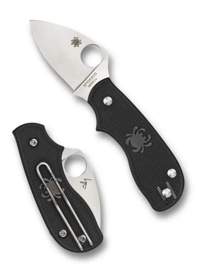 Spyderco Squeak Slipit Taschenmesser N690Co schwarz