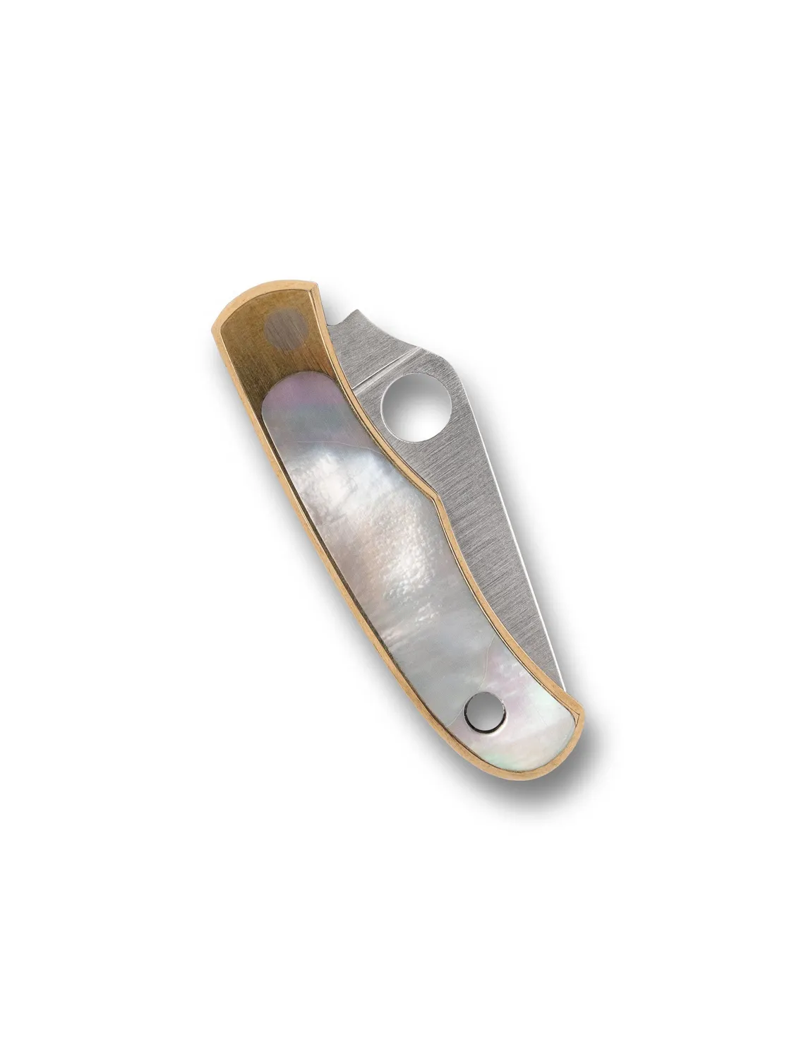Spyderco Bug Slipjoint Taschenmesser Perlmutt
