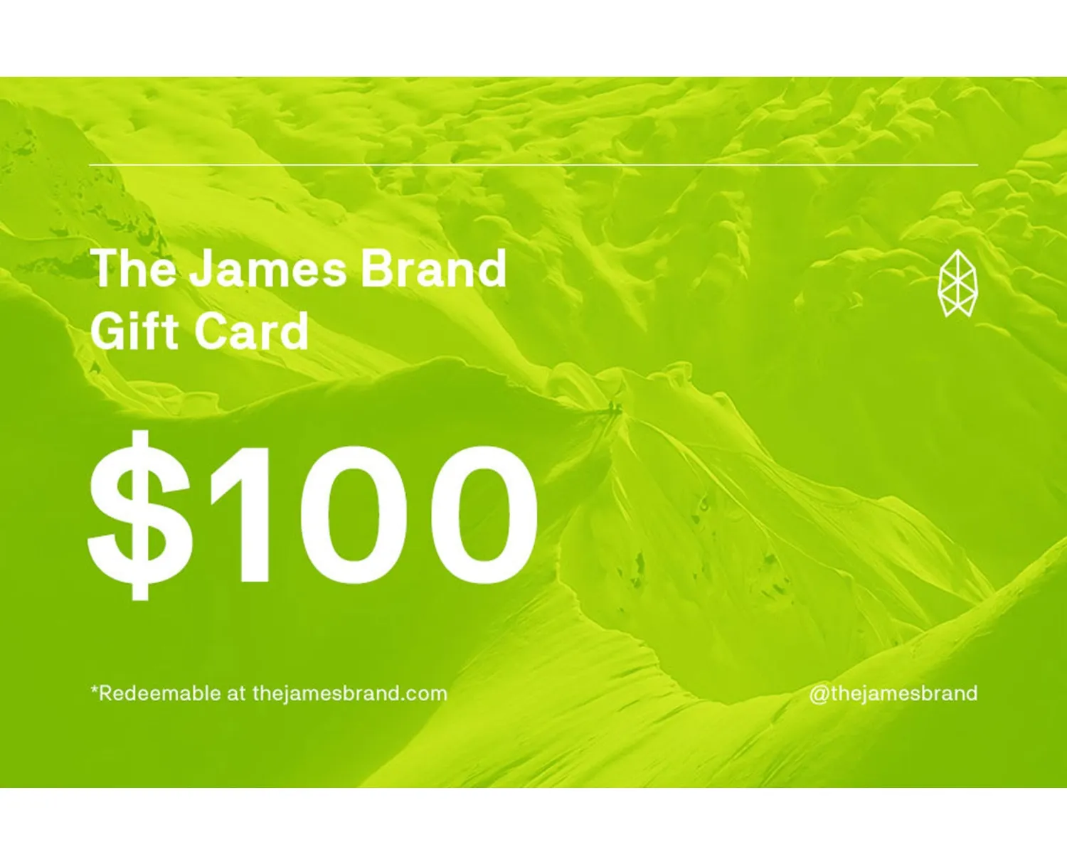 James Brand TJB Gift Card Gutschein 25 Dollar per E-Mail