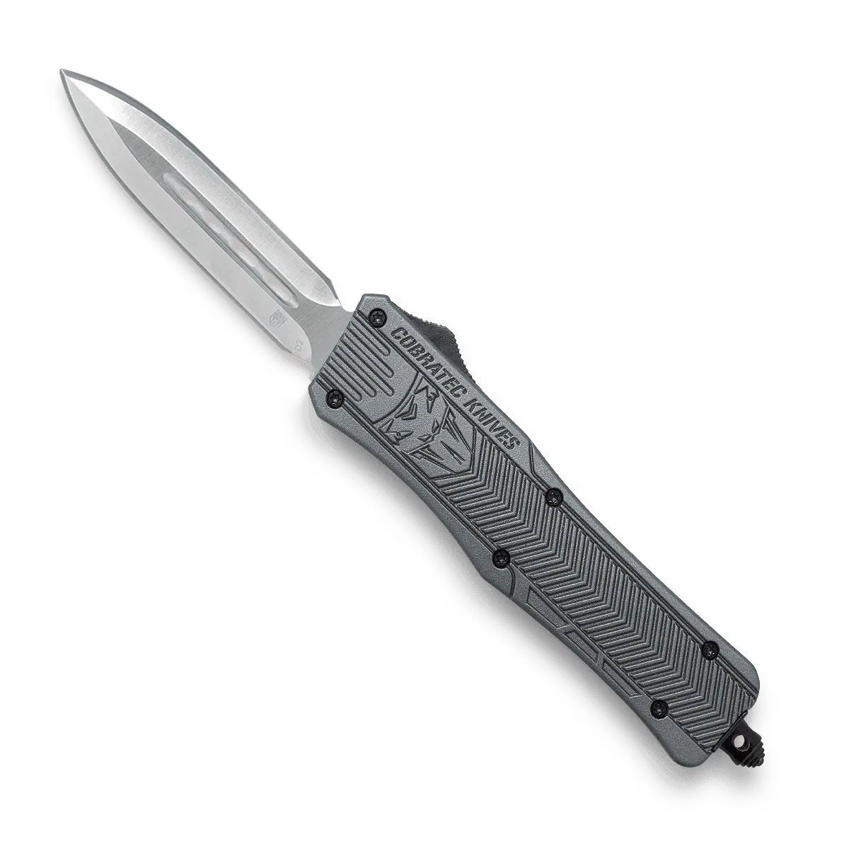 CobraTec CTK-1 Medium OTF-Messer Grey D2