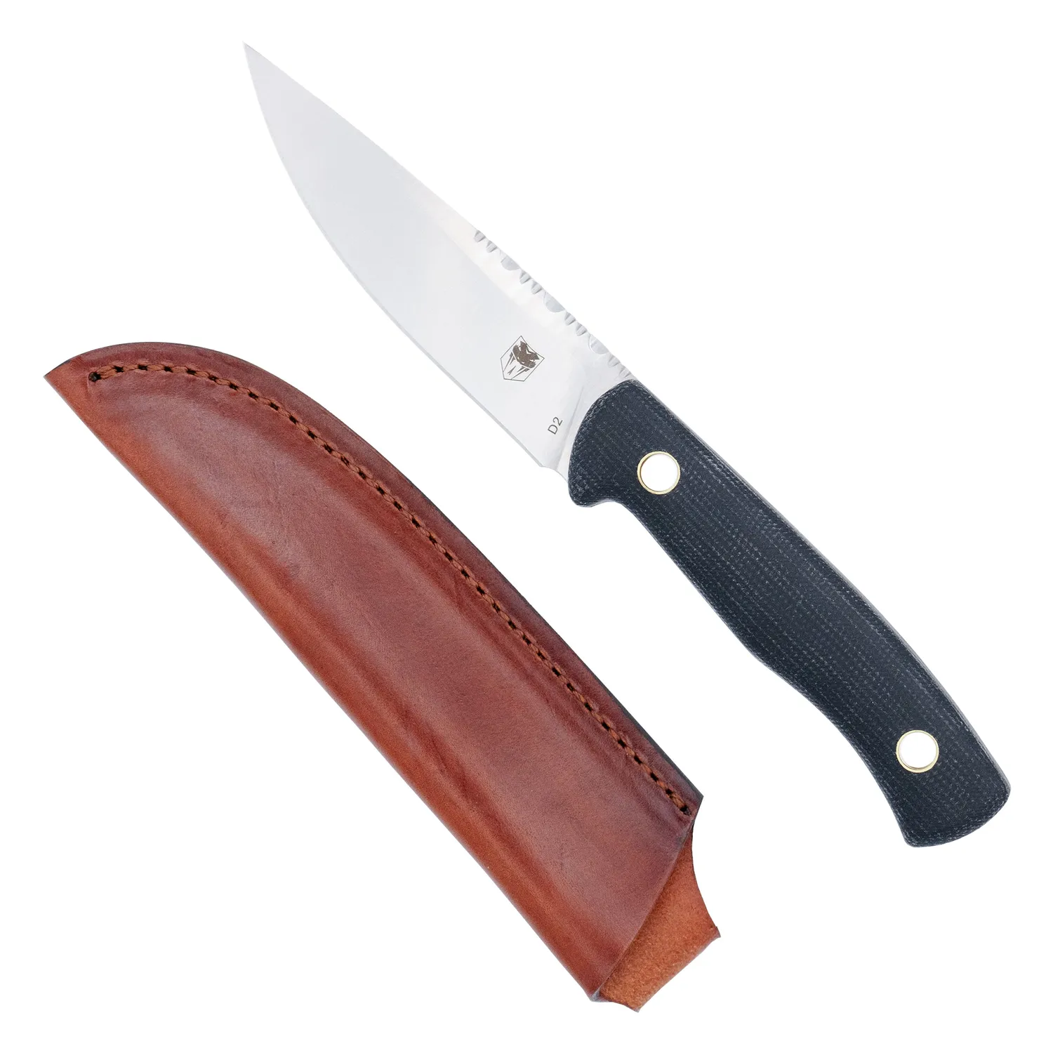 CobraTec Koonsman feststehendes Messer Micarta 4 Zoll