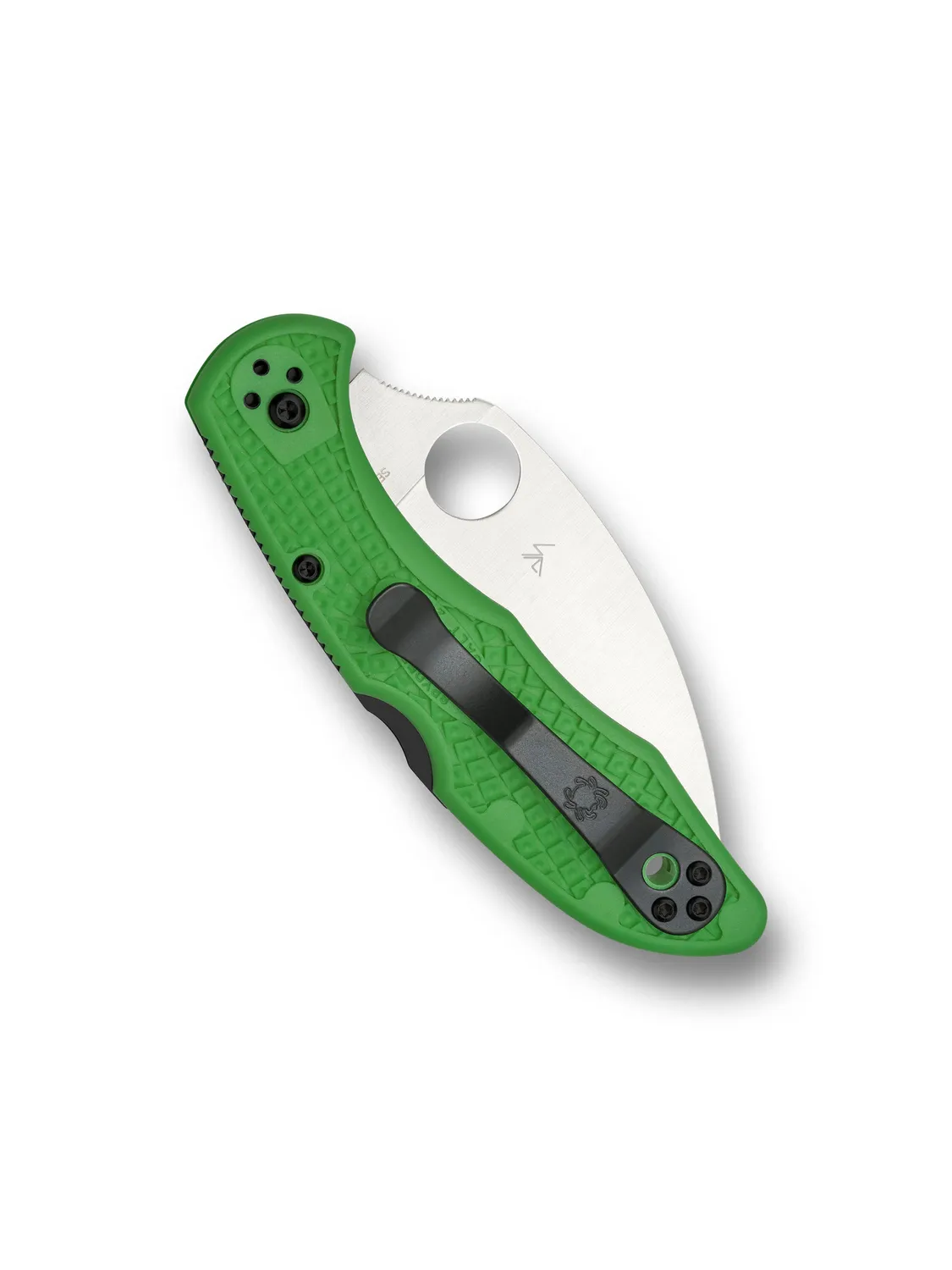 Spyderco Salt 2 Wharncliffe LC200N Taschenmesser grün glatt