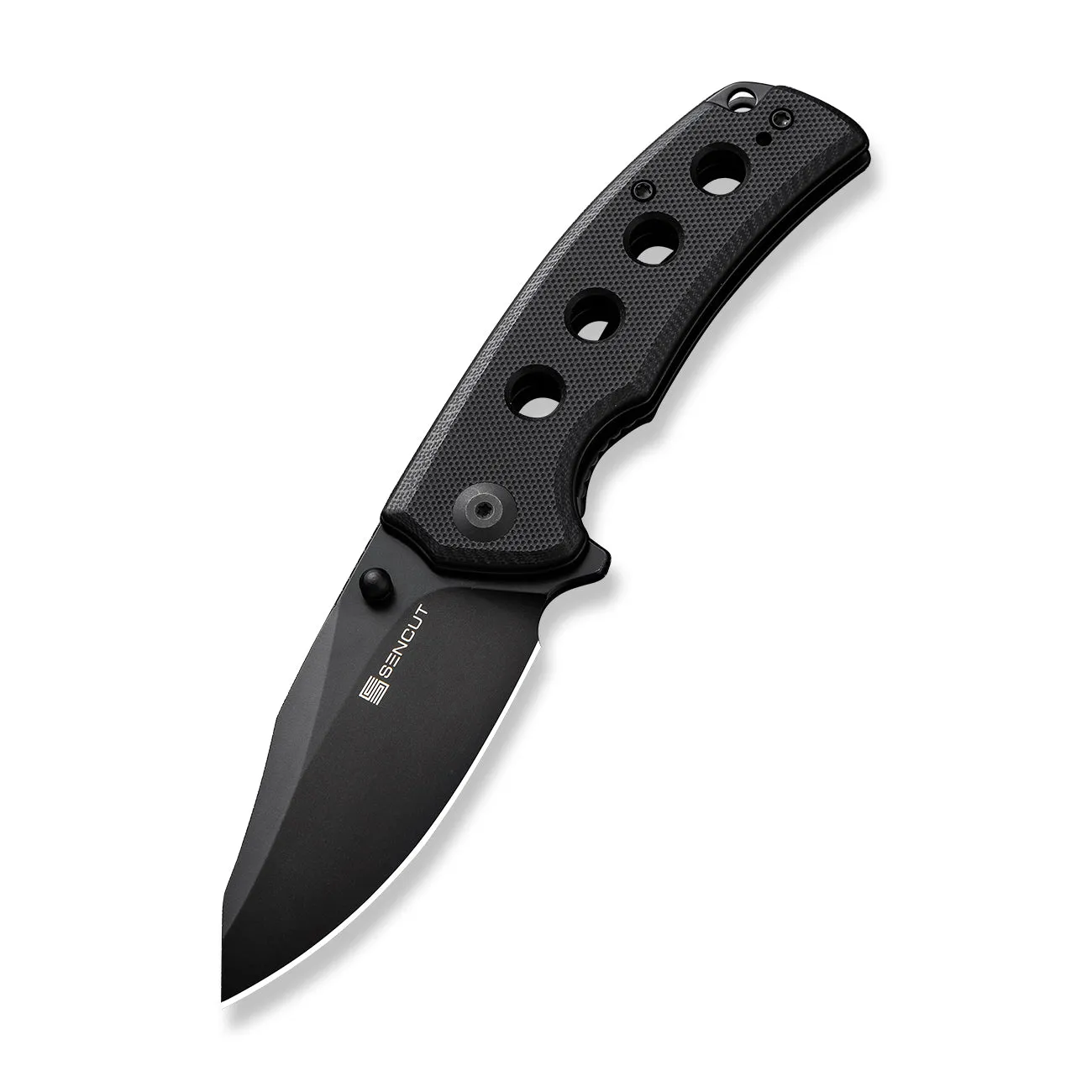 SENCUT Excalis S23068-1 Taschenmesser G10 Schwarz Reverse Tanto