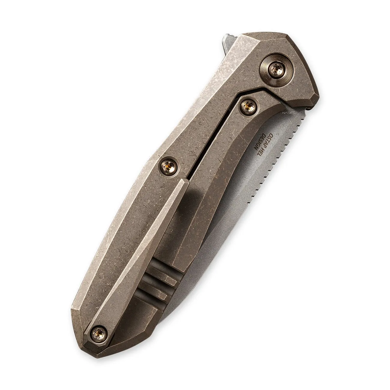 WeKnife Mote 2005A Klappmesser Titan Bronze S35VN