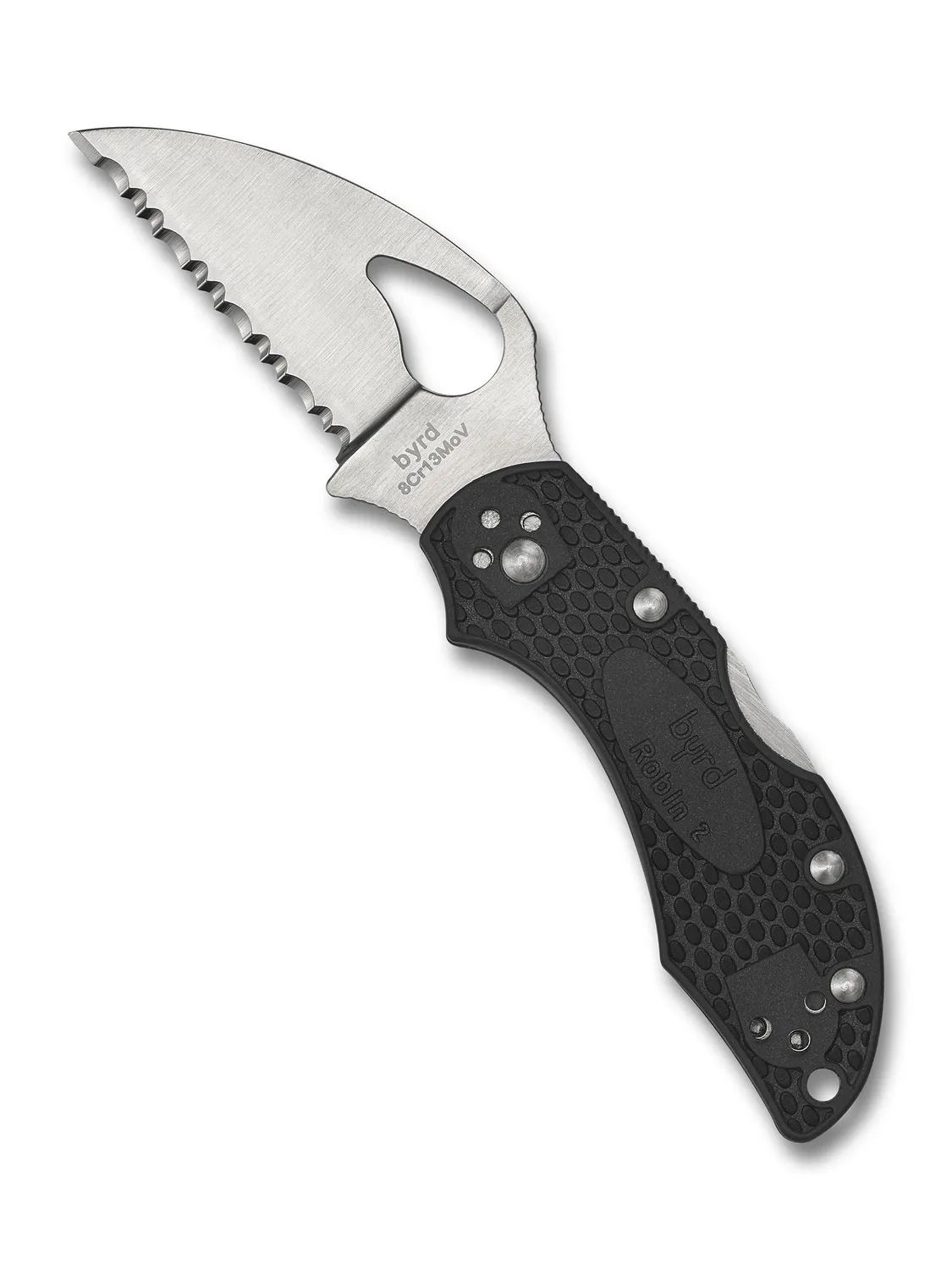 Byrd Robin 2 Wharncliffe Taschenmesser PlainEdge