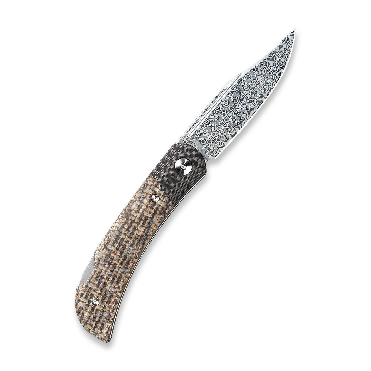 Civivi Rustic Gent C914DS-2 Taschenmesser Braun Damast