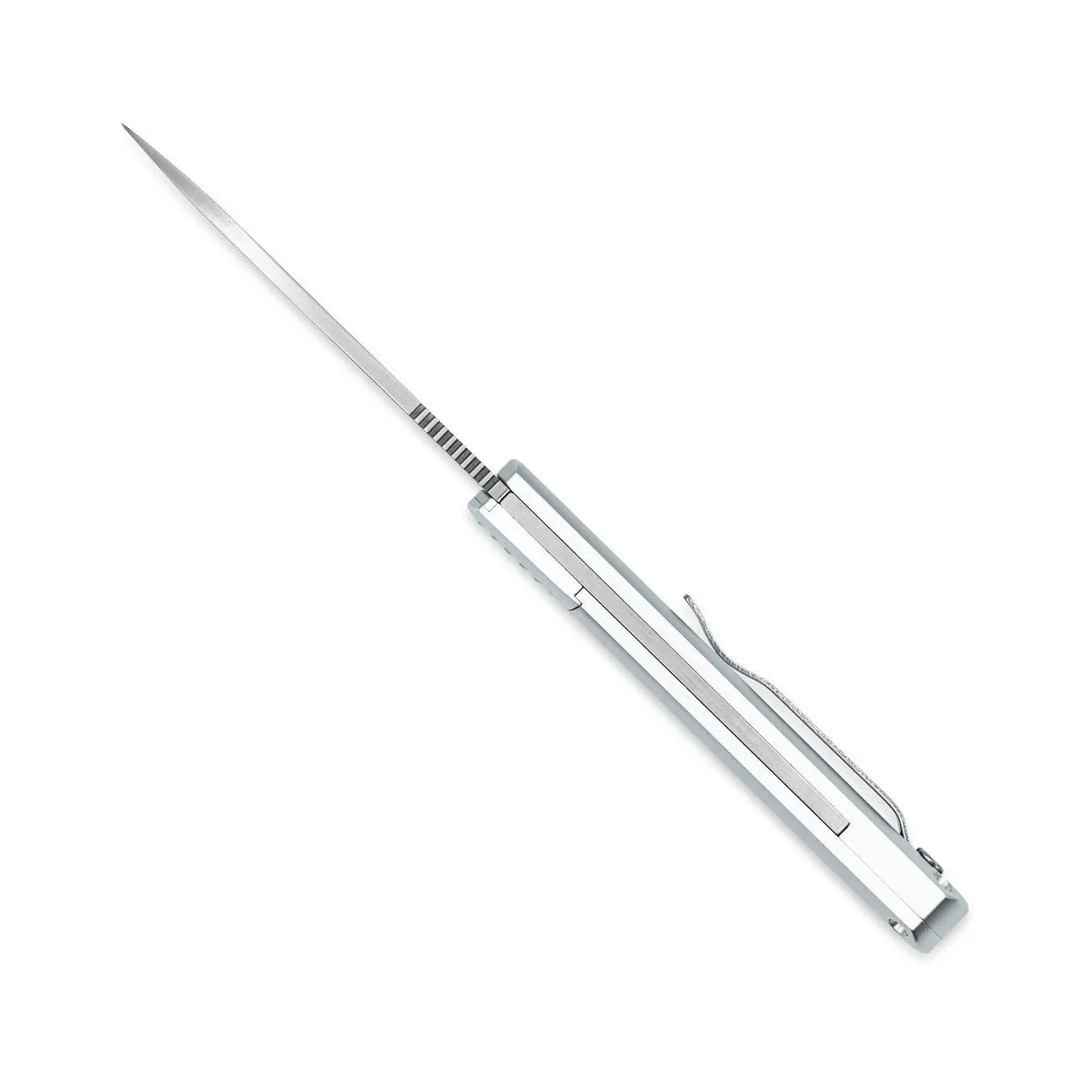 CobraTec Gideon Hidden Release Klappmesser Silber D2