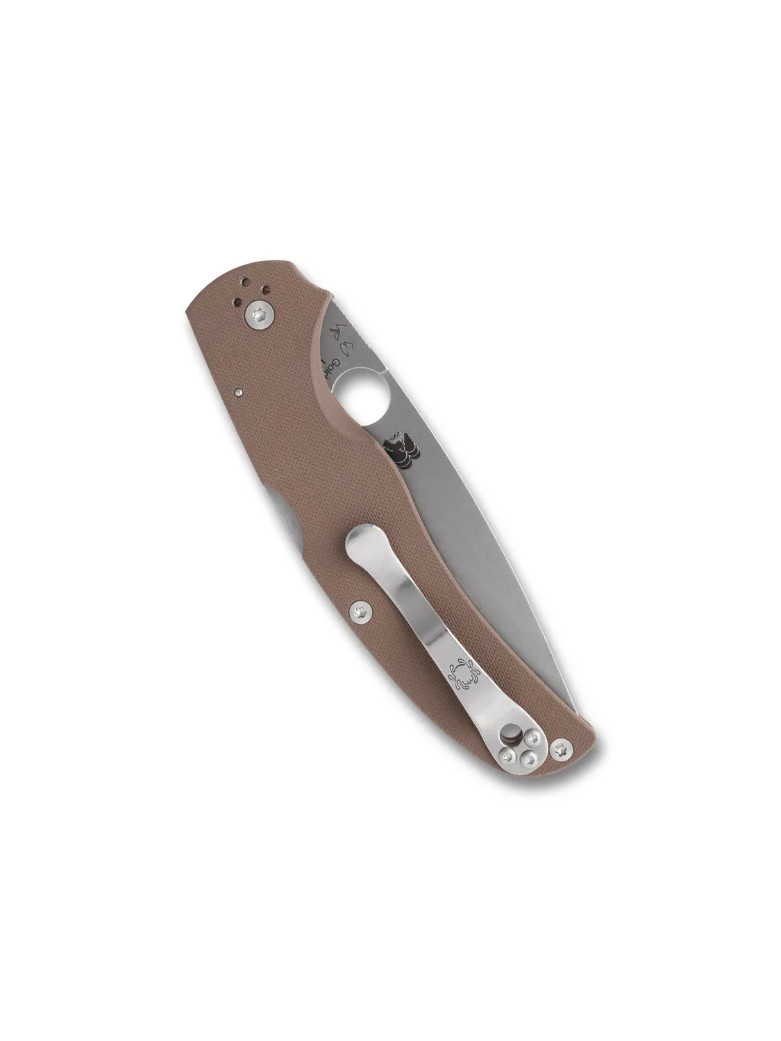 Spyderco Native Chief CPM 15V Taschenmesser Braun G-10