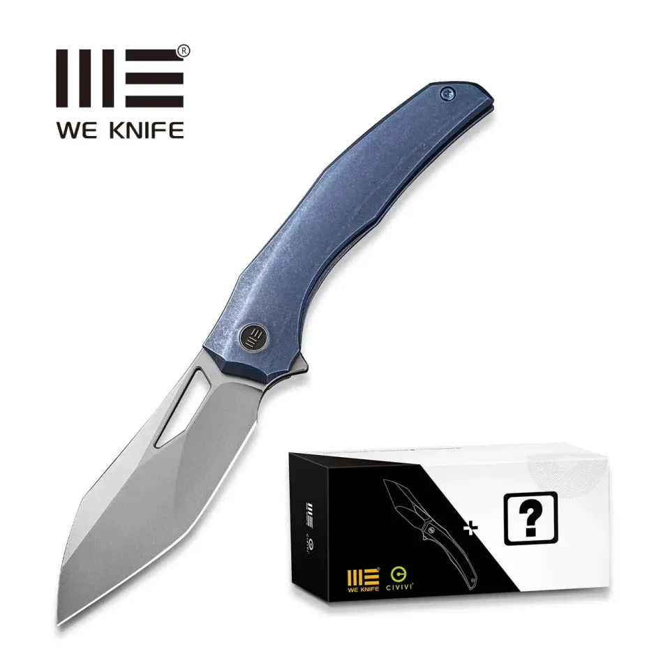 WE Ignio WE22042B-3 MB Klappmesser Blau Titan 20CV