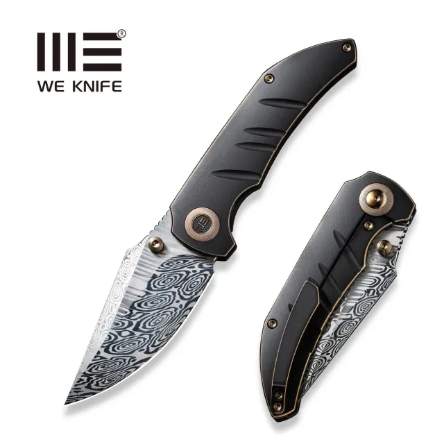 WeKnife Riff-Raff WE22020B-DS1 Klappmesser Damasteel