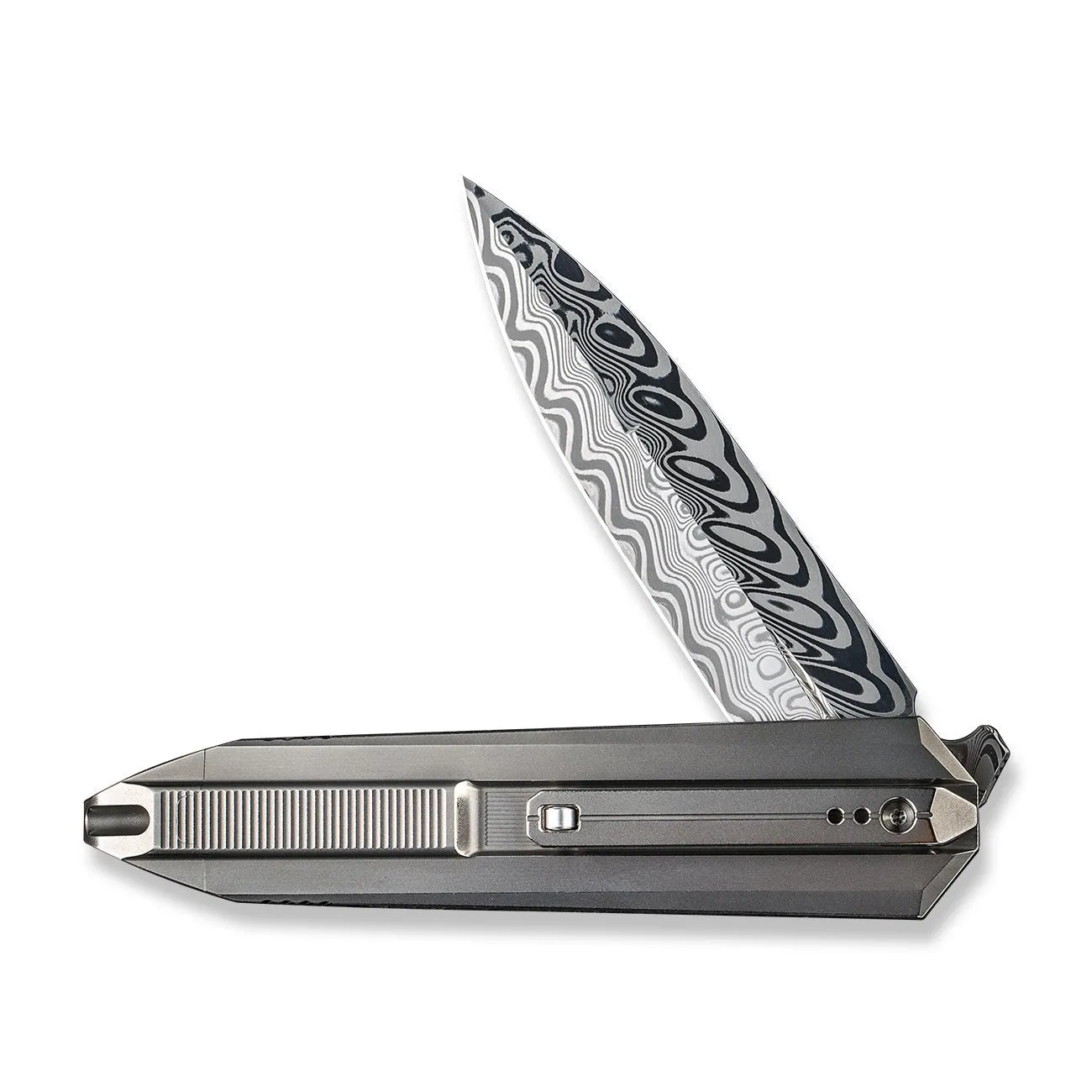 WeKnife Diatomic WE22032-DS1 Klappmesser Titan Damasteel
