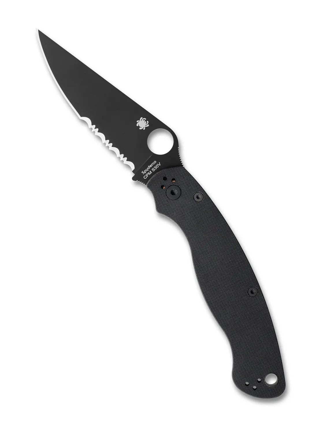 Byrd Military 2 Taschenmesser Schwarz glatt