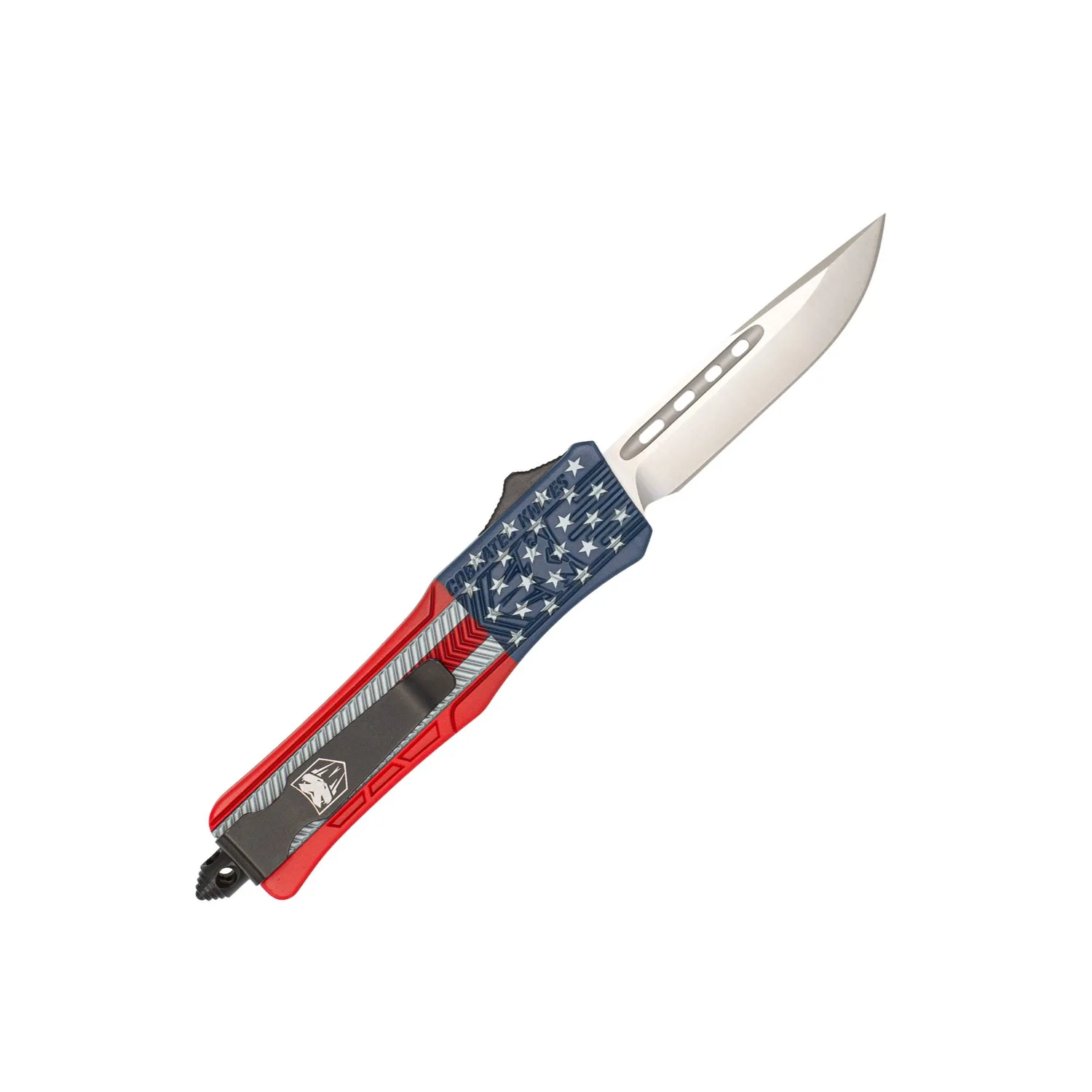 CobraTec CTK-1 OTF-Messer Small D2 American Flag