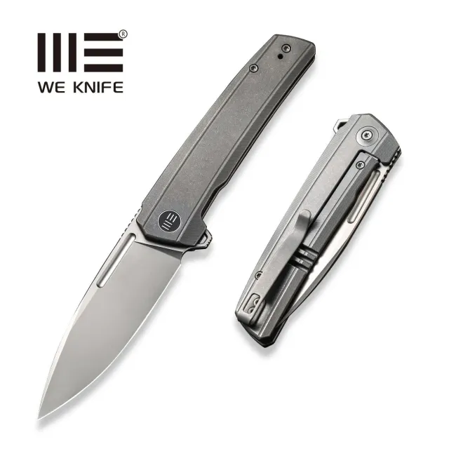 WeKnife Speedster WE21021B-1 Taschenmesser Titan Grau CPM 20CV