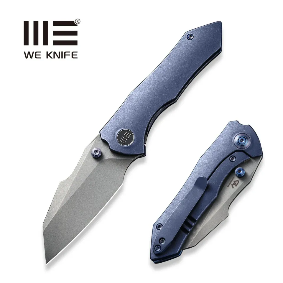 WeKnife High-Fin WE22005-3 Taschenmesser Titan 20CV Blau
