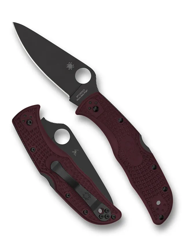 Spyderco Endela Lightweight Taschenmesser Sprint Run schwarz
