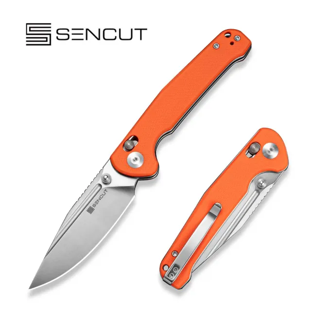 SENCUT Glenspar S25046-1 Taschenmesser Orange 9Cr18MoV