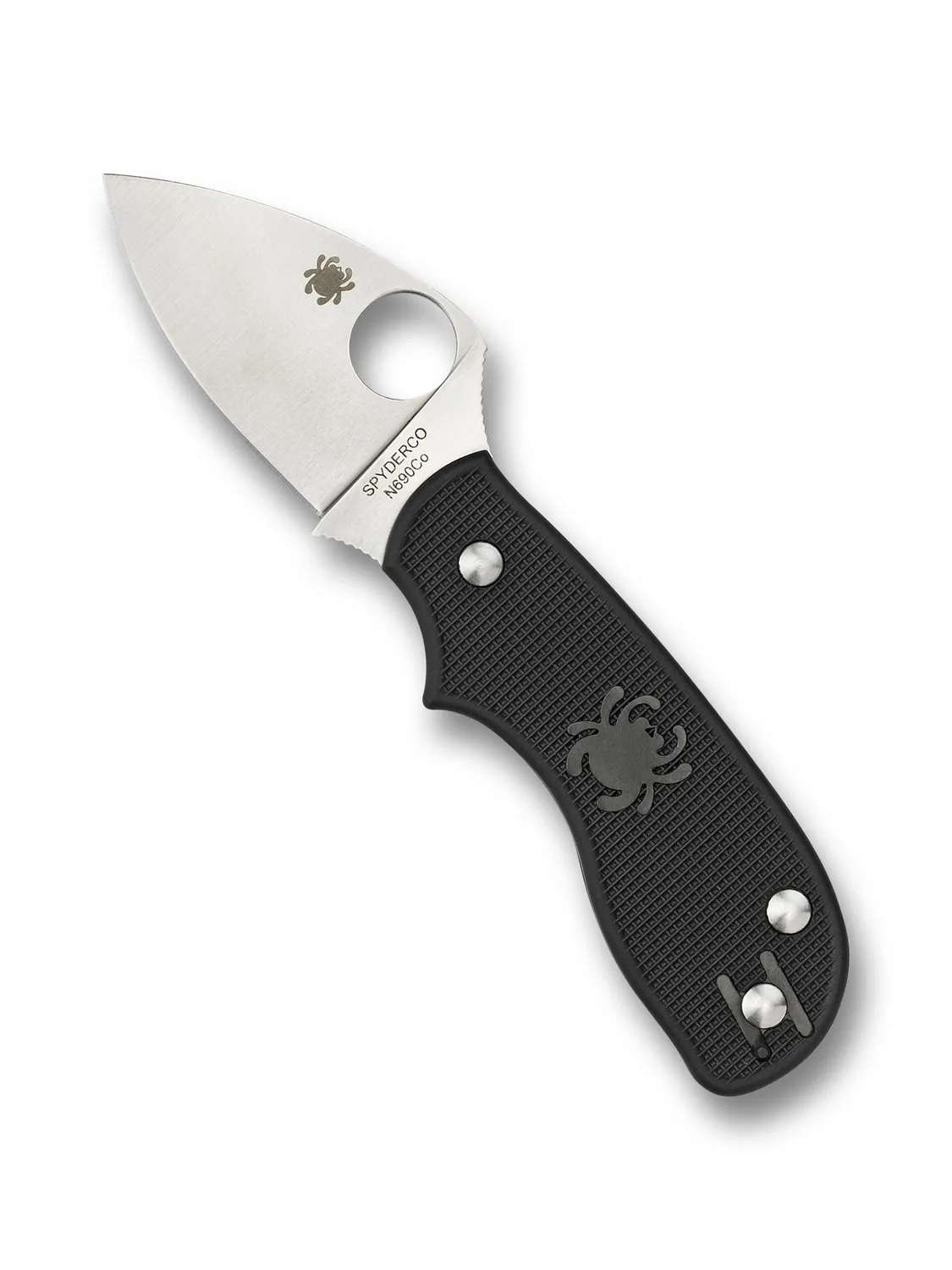 Spyderco Squeak Slipit Taschenmesser N690Co schwarz