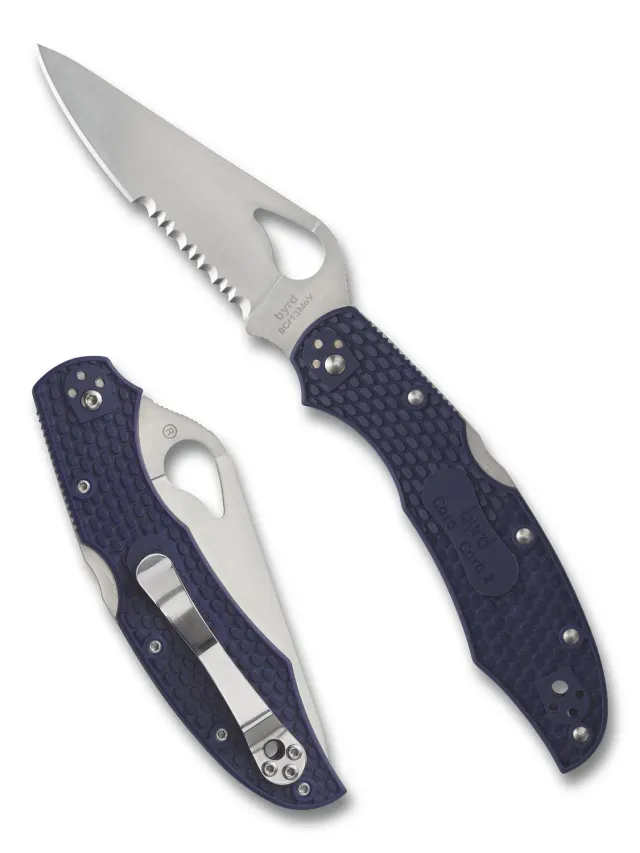 Byrd Cara Cara 2 Lightweight Taschenmesser Blau Combo