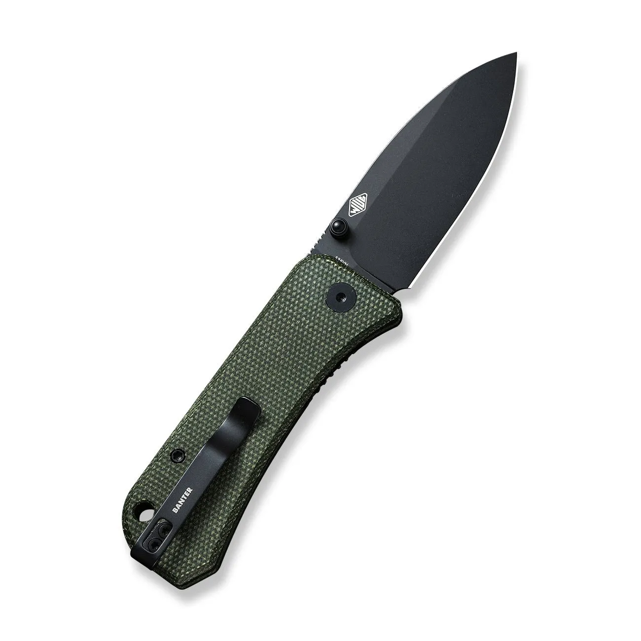WeKnife Banter 2004J Taschenmesser S35VN Micarta Grün